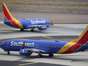Southwest Airlines planes at Phoenix Sky Harbor International Airport in Phoenix, July 17, 2019.