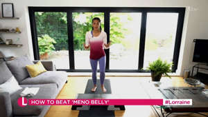Meno belly: Shakira Akabusi shares home workout routines