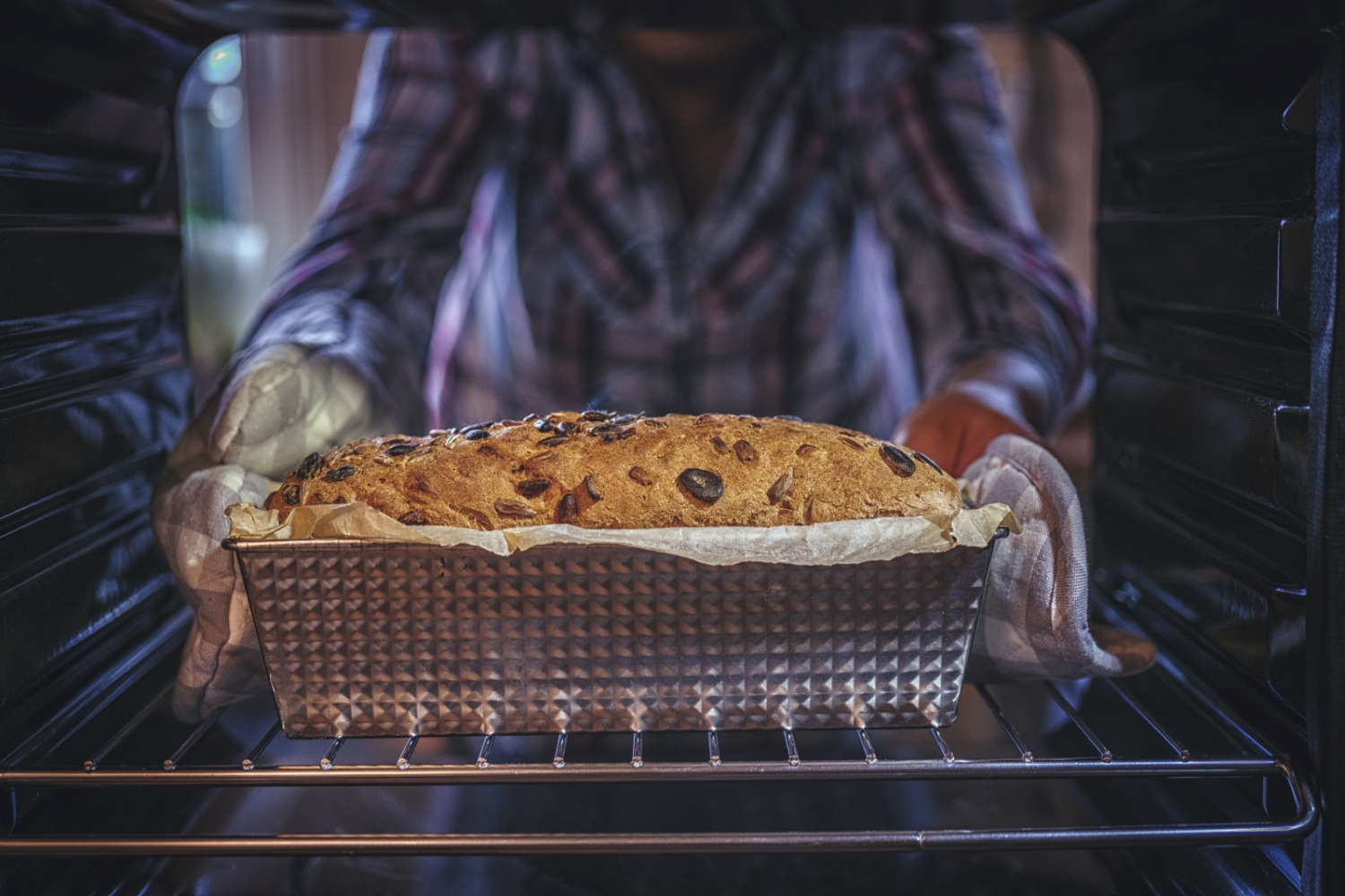 Pão caseiro grãos fácil de fazer mais barato e mais saboroso