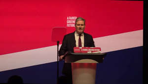 Keir Starmer introduces National Anthem at Labour conference