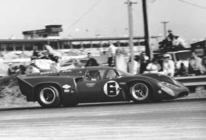 Among the litany of race-winning Lolas is the T70, the most iconic Lola of them all—pictured here at the 24 Hours of Daytona in 1969.