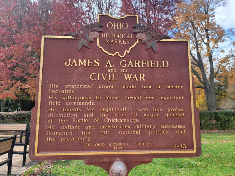 James A Garfield National Historic Site Ohio