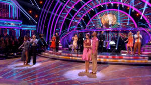 Strictly: Tess and Claudia send best wishes to Kym Marsh