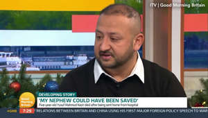 "I begged them to help him": Yusuf Mahmud Nazir's uncle speaks on GMB about how his nephew could have been saved