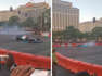 F1 burnout challenge on the streets of Las Vegas