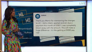 Martin Lewis viewer ‘blown away' by due payment