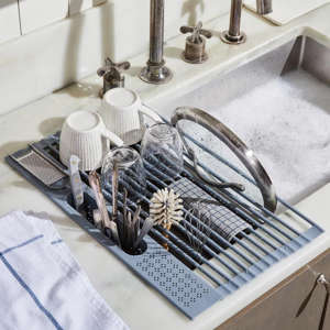 Over-the-Sink Dish Drying Rack
