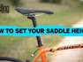 Why Your Saddle Height Is Important