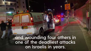 Gunman kills people near synagogue in east Jerusalem