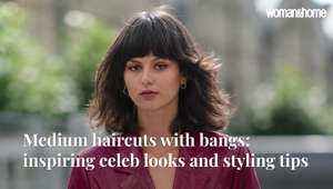 Medium Haircuts With Bangs | Inspiring Celeb Looks And Styling Tips For Every Face Shape