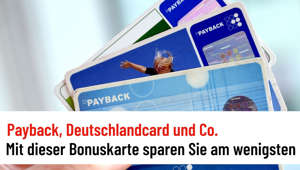 Payback, Deutschlandcard und Co.: Hier sparen Sie am wenigsten