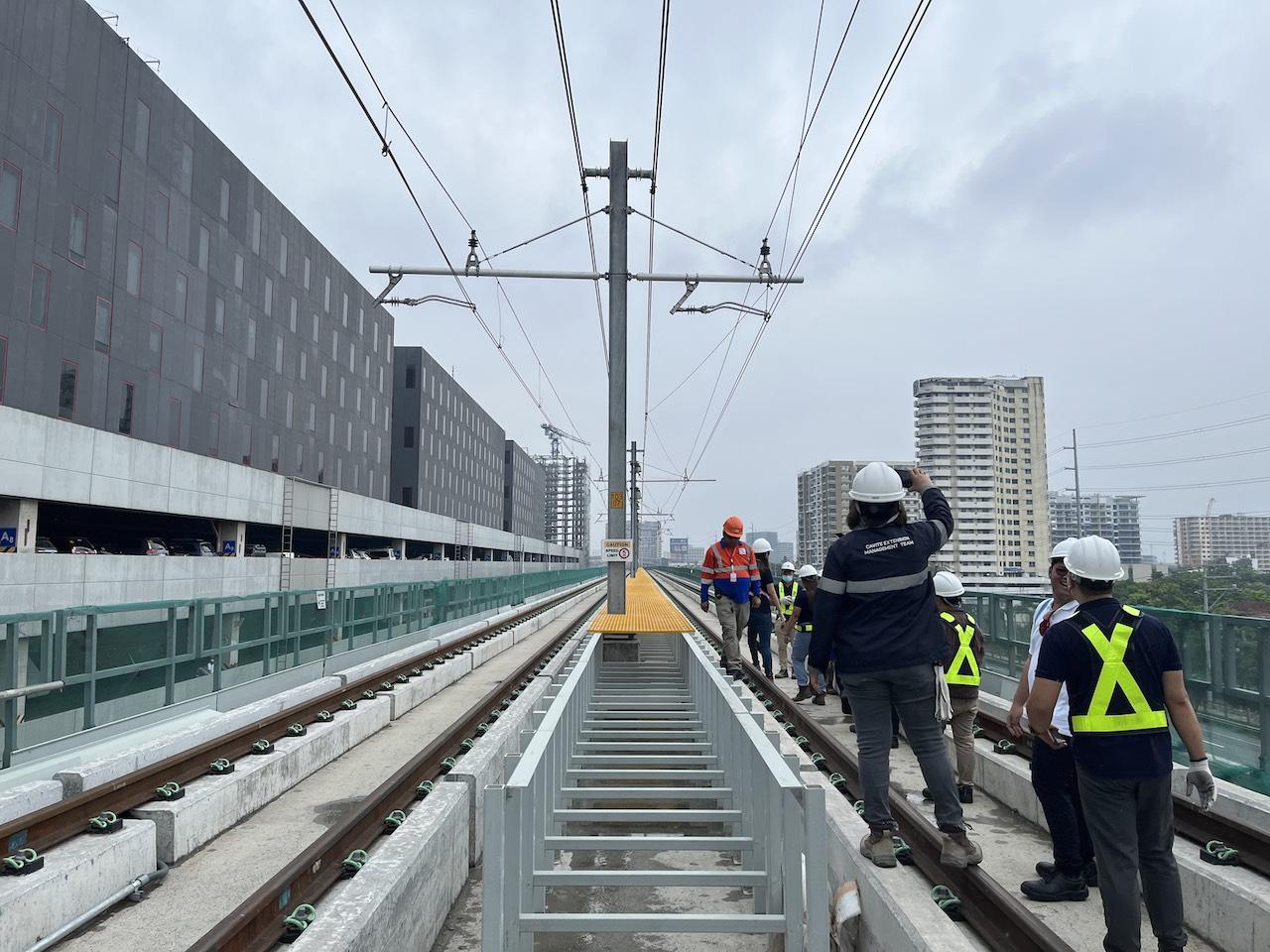 Phase Of Lrt Cavite Extension At Progress Rate Commercial Ops