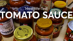 How We Test Tomato Sauce