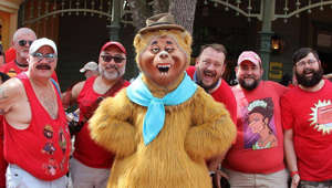 The Country Bear Jamboree is very popular during Gay Days.