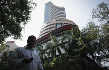 April opening: Sensex edges lower,