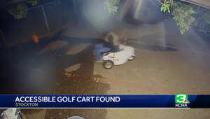 $30K adaptive golf cart recovered after being stolen from Stockton golf course