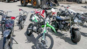 Seized dirt bikes, ATVs crushed as Providence cracks down on illegal vehicles