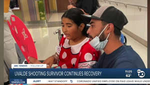 San Diego native's cousin continues recovery a year after Uvalde shooting
