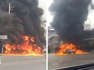 Un incendie spectaculaire détruit un pick-up en Thaïlande