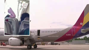 Aterriza en Corea del Sur avión en el que un pasajero abrió la puerta de emergencia en pleno vuelo