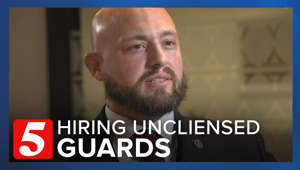 Security company vows to make changes following allegations of hiring unlicensed guards