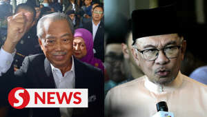 Claims made that Perikatan Nasional had used gambling money to fund its 2022 election campaign are not baseless, says Datuk Seri Anwar Ibrahim.The Prime Minister on Saturday (May 27) said investigations into the allegations that the coalition received funds from gaming companies were ongoing, and Perikatan was welcome to take legal action over his statement but invited them to construe it in full first.Read more at https://tinyurl.com/3jk8atbhWATCH MORE: https://thestartv.com/c/newsSUBSCRIBE: https://cutt.ly/TheStarLIKE: https://fb.com/TheStarOnline