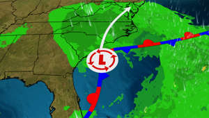 Wet And Chilly Holiday Weekend Along Mid-Atlantic Coast
