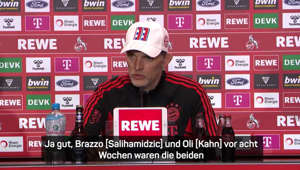 Oliver Kahn und Hasan "Brazzo" Salihamidzic haben Thomas Tuchel als Ersatz für Julian Nagelsmann zum FC Bayern geholt. Nun äußert sich der Meistertrainer zum Aus seiner beiden Bosse.
