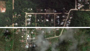 Satellite Images Show Guam Damage After Mawar