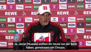 Jamal Musiala hat mit seinem Treffer in der 90. Minute dem FC Bayern München den 33. Meistertitel beschert. Nach der Partie ist sein Trainer Thomas Tuchel voll des Lobes für den Youngster.
