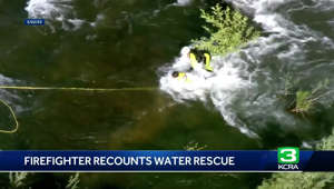 Folsom firefighter recounts lifesaving measures taken to rescue teen from Cosumnes River