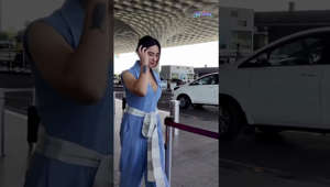Mahira Sharma Flaunts Her Beautiful Smile As She Arrives At The Airport | #trending #viral #shorts