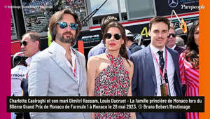 Charlotte Casiraghi entourée de ses hommes : Raphaël et Dimitri sur leur 31, elle rayonne pour le GP de Monaco