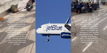 ‘JetBlue did us dirty’: Woman says JetBlue left passengers stranded in Bermuda for 8 hours ‘without food or water’