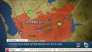 3-year-old child killed in Chula Vista crash