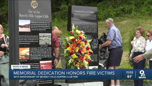 New memorial honors victims of Beverly Hills Supper Club fire