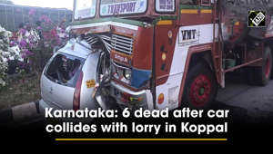 Six people died after a car collided with a lorry on May 29 in Karnataka’s Koppal district. According to the police, the six persons died on the spot after an Indica car collided with a lorry. The deceased have been identified as Rajappa Banagodi, Raghavendra, Akshaya Shivsharan, Jayashree, Rakhi, and Rashmika. The police further informed that the deceased had been travelling from Vijayapur to Bengaluru when the Indica car’s tyre burst and collided with a lorry. Further details on the incident are awaited. Meanwhile, the Chief Minister’s Office informed that CM Siddaramaiah has announced Rs 2 lakh compensation to the kin of the victims.
