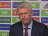 Leicester 2-1 West Ham: David Moyes press conference