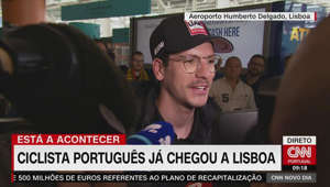 «Estou muito feliz»: João Almeida recebido em festa no aeroporto