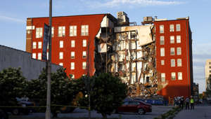 Search for survivors underway in Iowa apartment building collapse