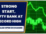 Solid Start On D-Street, Nifty Above 18,600, Sensex Gains 400 Points; Bank Nifty At Record High