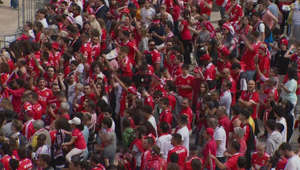 O ambiente que espera o Benfica nos Paços do Concelho
