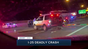 2 people died in car crash on SB I-25 at Yale Avenue exit