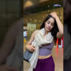 Janhvi Kapoor Flaunts Her No-makeup Look At The Airport | #Shorts | Viral Trending Video | News18