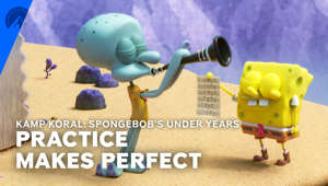 Kamp Koral: SpongeBob's Under Years | Practice Makes Perfect, Squidward (S1, E20) | Paramount+
