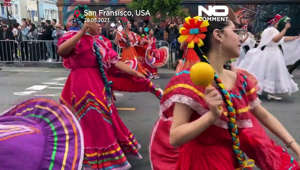 La ville de San Francisco s'est embrasée de couleurs et de rythmes exotiques lors du 45e carnaval annuel "Grand Parade".
