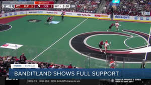 Buffalo Bandits head to game three and fans say home advantage will make the team unstoppable