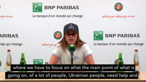 Svitolina - People of Ukraine need help, not 'empty words'