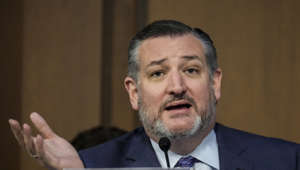 Above, an image of Senator Ted Cruz speaking duringg a Senate Judiciary Committee hearing on May 11, 2023 in Washington, D.C. Cruz condemned Uganda's new law allowing the death penalty for some gay people on Monday, sparking criticism from some conservatives.