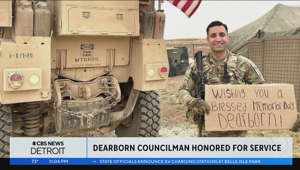 Dearborn councilman serving in National Guard honored for helping homeless Iraqi refugees